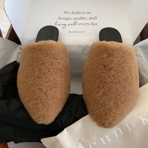 Jenni Kayne - Sterling Mule - NWT - Natural EU 41 / US 11